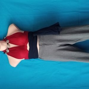 Merona grey ankle pants.